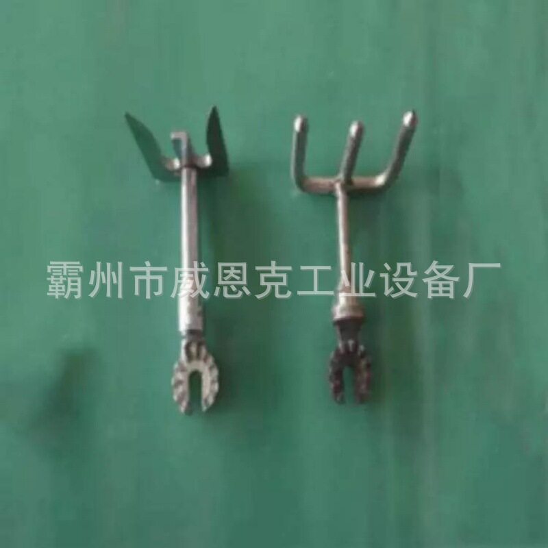 带电作业三齿耙头电力施工三叉稿头绝缘操作钉耙拆装头防护头