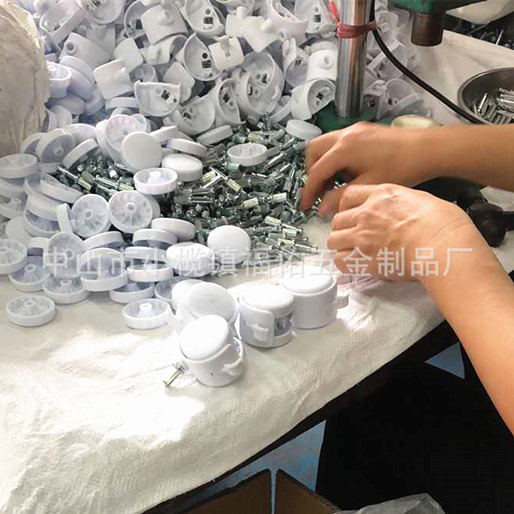 厂家直供1.25寸1.5寸2寸3寸尼龙家具轮家具轮子办公椅子脚轮现货