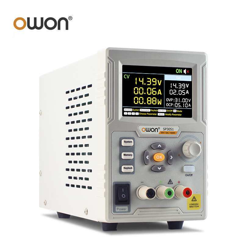 利利普(owon) SP3051直流稳压电源全数控单通道输出150W/30V/5A