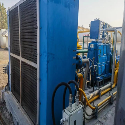 加气站BOG压缩机  吸气压力0.25-0.8MPa  轴功率68KW  安装调试