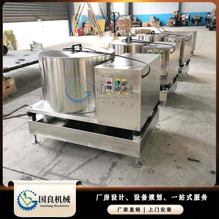 洋葱自动脱水机 红薯片脱油机器 油炸洋葱脱油机 包子馅脱水机