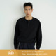 T恤 AWT25AW sorona240G亨利领长袖 高级感休闲百搭针织TEE男女