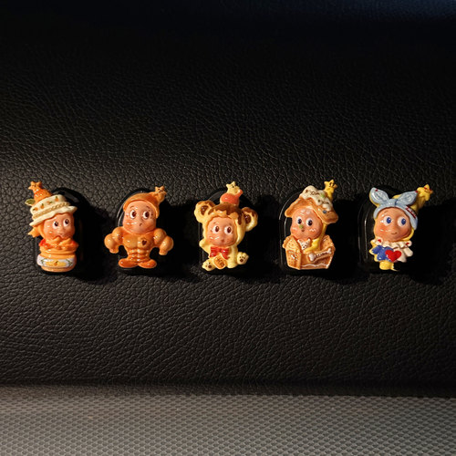 星星人卡通汽车挂钩前排粘贴式车载置物收纳可爱车内多功能小挂勾