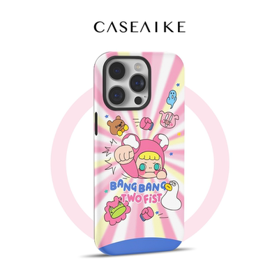 适用于苹果16promax手机壳磁吸iPhone15卡通个性kulo小拳拳14promax13菲林壳二合一12超火11新款x防摔保护套