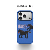 horse发生适用苹果17promax手机壳iPhone16磁吸女新款 15卡通14趣味好看13 12马年潮流菲林二合一11防摔保护套