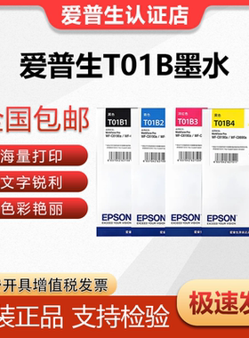 原装爱普生T01B黑彩墨水