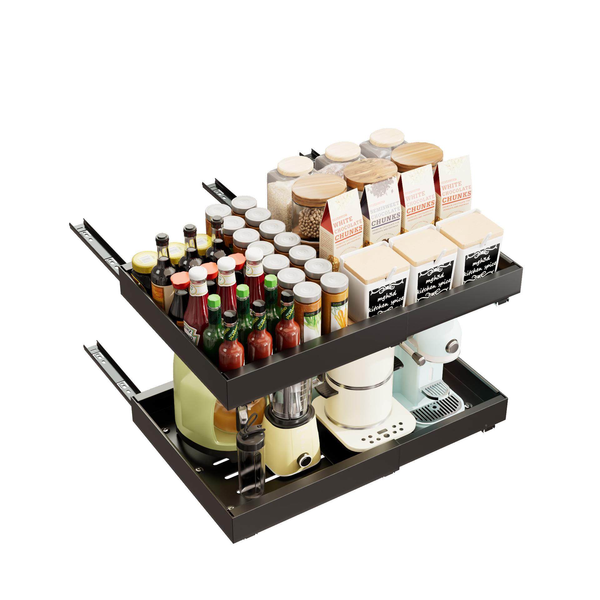 可伸抽缩厨房70176屉式碗篮收纳调味瓶收纳免打孔架置抽拉物架,厨房/烹饪用具,抹布架/厨房清洁收纳架,淘宝优惠券,粉丝福利购,淘宝优惠卷