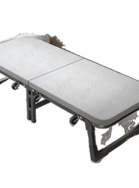 单人00午睡休折携叠床便躺椅办公室午家用院医用陪护简易床单人