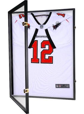 长方形展示相框JerseyDisplayCase手工装裱球衣欧式风挂墙