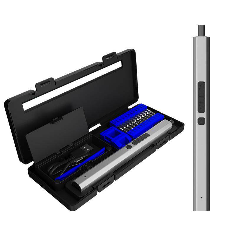 新品30合一精密电动螺丝刀工具套装迷你便携DIY维修拆机小工具箱