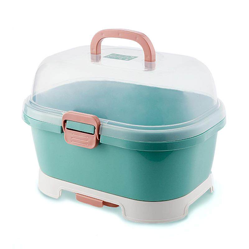 婴儿奶瓶整理收纳箱便携宝宝餐具收盒纳防盒尘瓶架沥水支架奶大号,收纳整理,首饰盒,淘宝优惠券,粉丝福利购,淘宝优惠卷