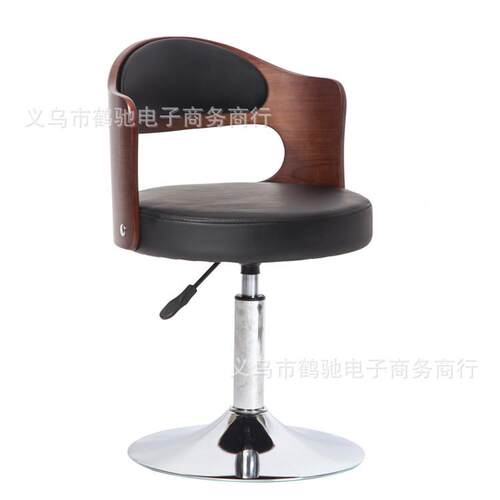 吧吧台椅北欧高脚凳家用台凳子轻吧椅奢升降旋转凳实无品牌/木酒