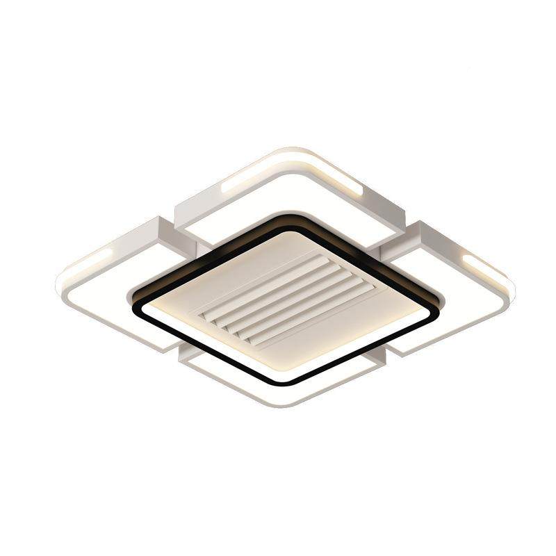 现代无ZCK叶风扇灯客厅新款卧灯室吸风顶扇可拆餐卸厅隐形吊扇灯,家装灯饰光源,风扇灯,淘宝优惠券,粉丝福利购,淘宝优惠卷