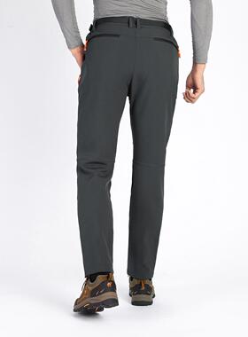 厂家绒男士户2265外厚冲锋裤拼色软壳保暖抓裤露营裤款2裤265