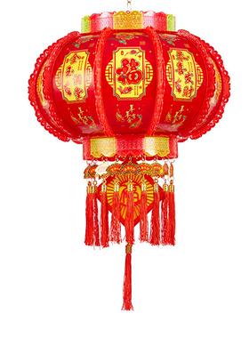 2026件新款INL旋转灯笼挂七l灯ed走马阳彩台大门口宫灯挂饰新年装