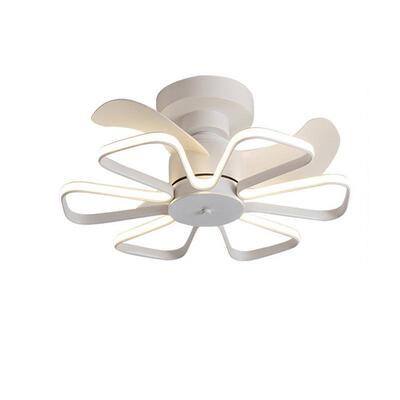 北无品牌/欧大风力厅风厅扇餐灯简约卧室一体吊扇灯变频吸顶客带