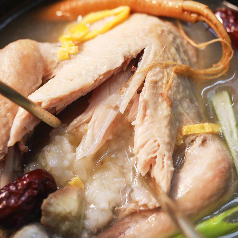 朴掌柜韩式参鸡鸡汤 速食汤营滋补韩OCO国风味人参汤热加即食1.养