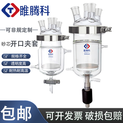 睢腾科砂芯过滤釜抽滤瓶