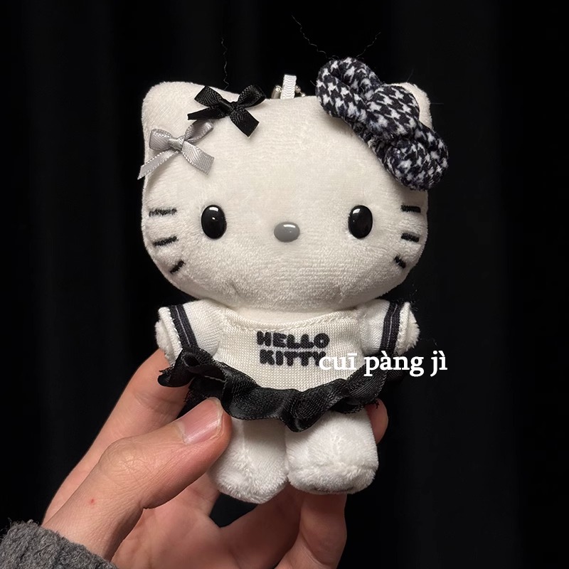 黑白印象kitty挂件钥匙扣包挂饰