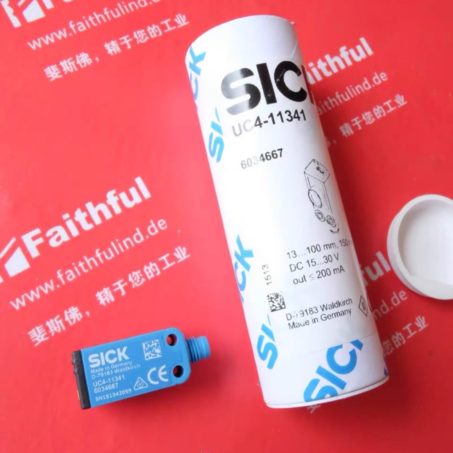 Sick UC4-11341西克全新超声波传感器 6034