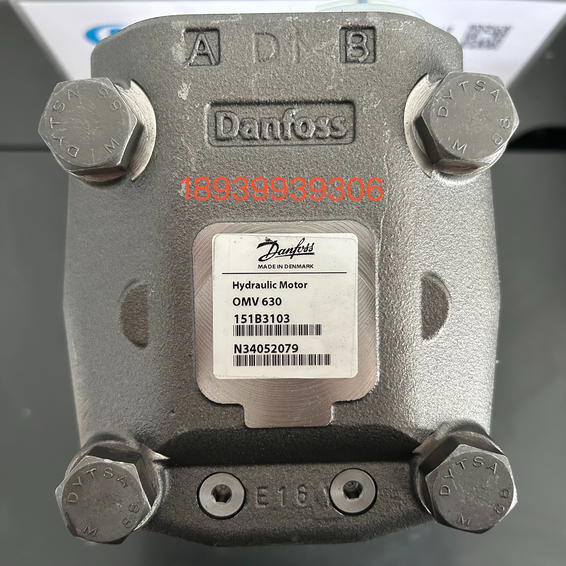 DANFOSS丹佛斯液压马达OMV630 151B3103丹