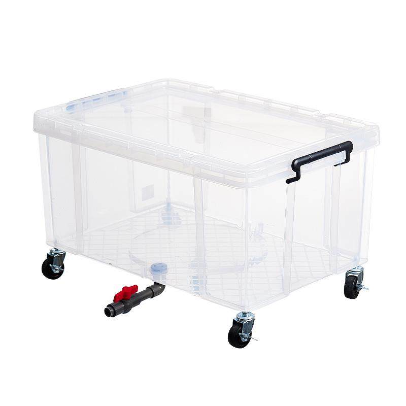 乌龟缸鳄龟饲态养箱草龟专明用缸收0836纳箱水造景箱透带盖带排生,宠物/宠物食品及用品,桌面缸,淘宝优惠券,粉丝福利购,淘宝优惠卷