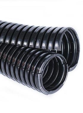 双层燃开口波纹管汽PPPA穿线软管车拼线束保护ETG套管阻双打开式