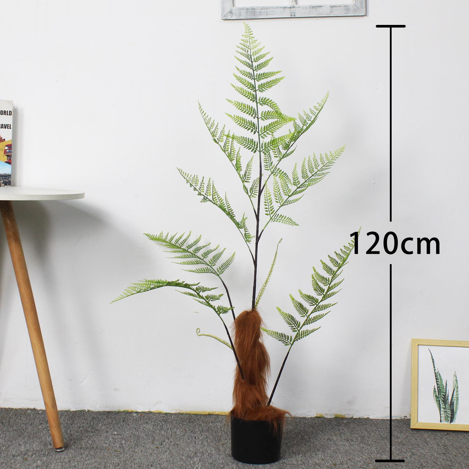 仿真金丝猴蕨家居装扮室内装饰绿植植物盆栽造景仿真蕨类假植物