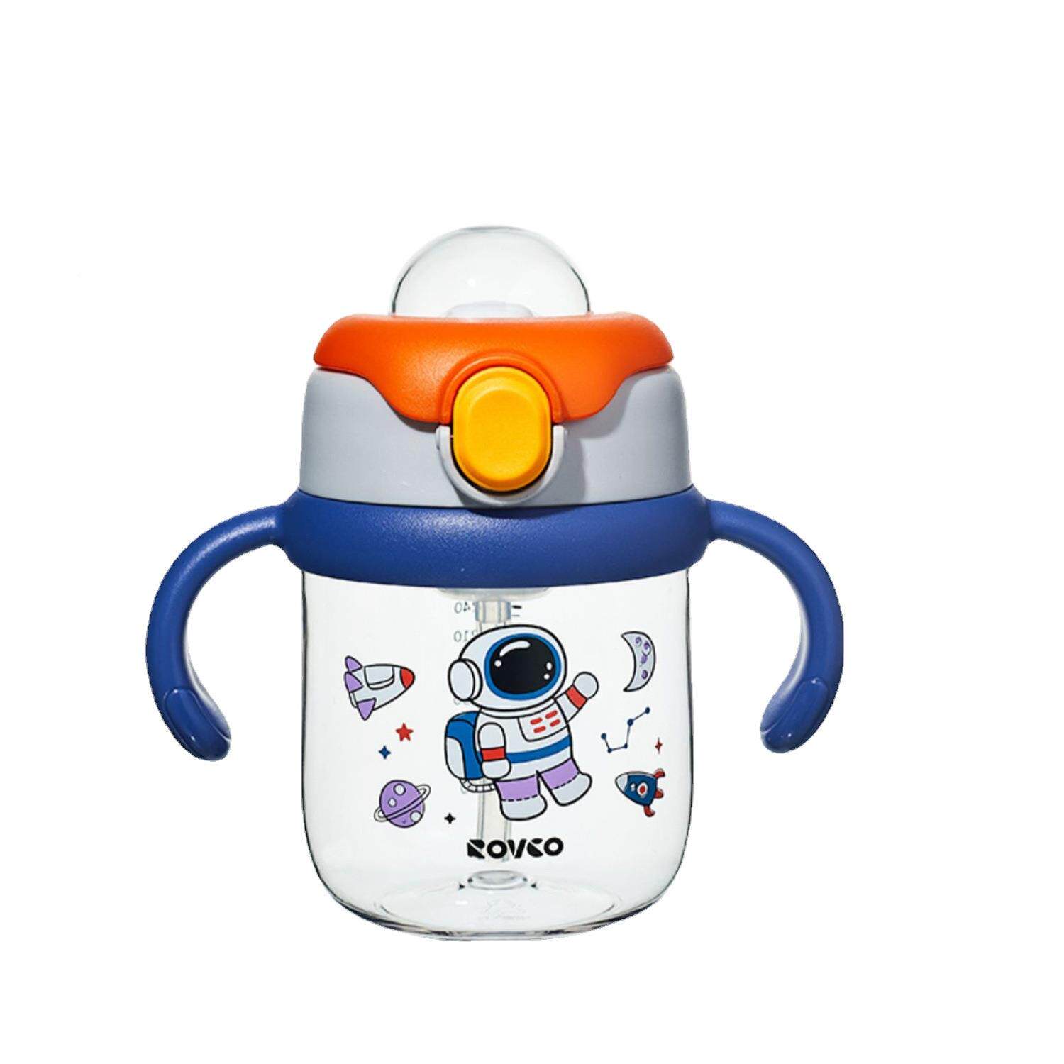 日童水杯康吸管杯夏季宝宝直饮杯子幼儿儿园男女杯学饮300ml