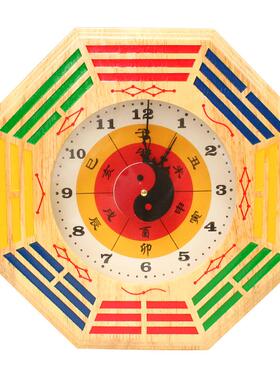 厂3家现货0厘平米四季V太安极八卦钟表传统民俗挂件