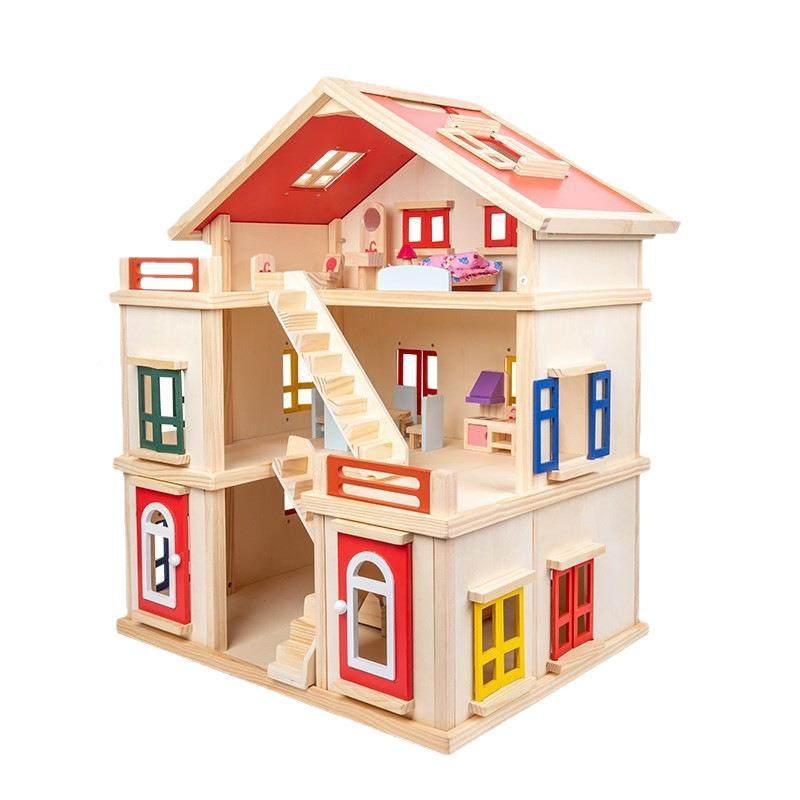 家儿童过家厨房具玩具屋木制做饭玩生仿真别墅房男女442孩木质日,玩具/童车/益智/积木/模型,过家家玩具,淘宝优惠券,粉丝福利购,淘宝优惠卷