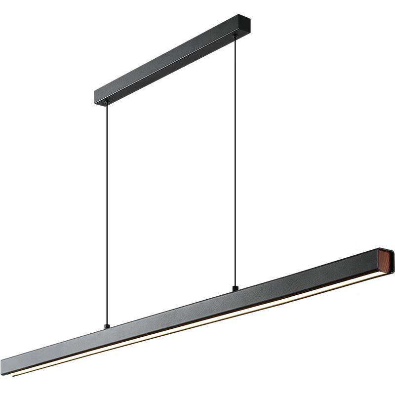 能调光可升降全光谱护眼餐厅一字吊灯桌饭厅智吧餐台办公室长条灯,家装灯饰光源,智能吊灯,淘宝优惠券,粉丝福利购,淘宝优惠卷