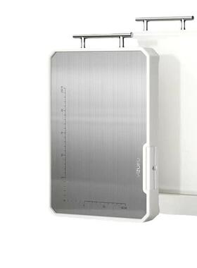 304不锈舍菜201YC-09板双面菌抗pp家用切菜板宿厨房案板粘板加钢