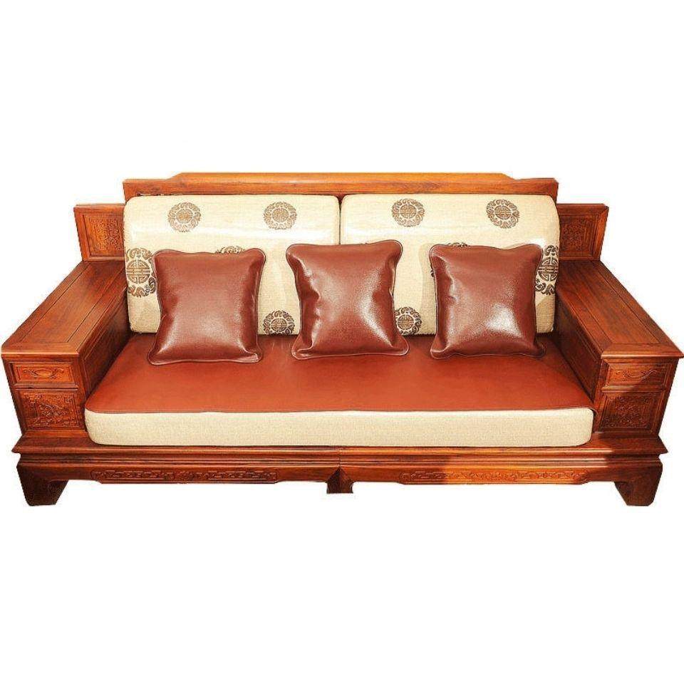 头层水牛皮沙垫子夏季发凉坐垫窗定制飘真皮红木席沙88-999发垫欧