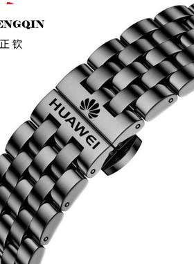 正钦适用华为手环B5精钢表带B6金属钢表带B7手环同款B3男女款表链