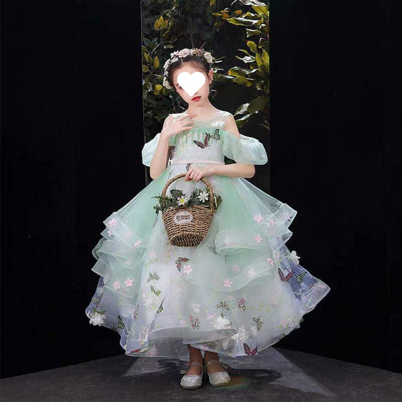 【4429人收藏】女童高端花仙子儿童礼服公主裙蓬蓬纱洋气超仙花童