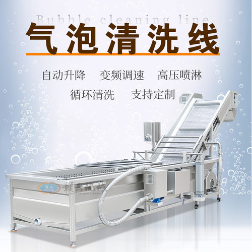 气泡清洗机 鼓泡清洗机 洗菜洗肉设备大型清洗加工设备 定制产品