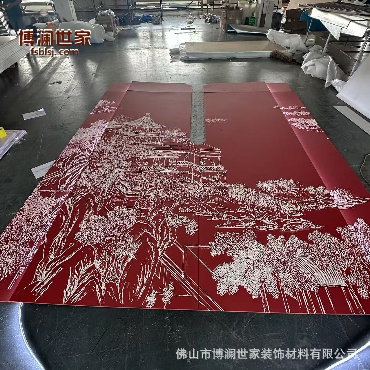 浮雕沙发卧室床头新中式硬包酒店餐厅壁画电视客厅包厢软包背景墙