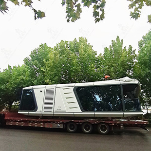 网红移动智慧岗亭 行李寄存洗手间便捷房屋 公园来图定制便民驿站