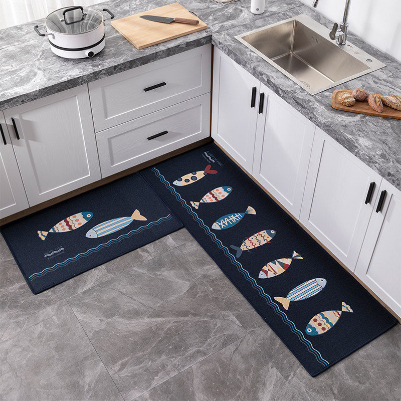 厨房地垫门垫卡通防滑家用吸水吸油耐脏长条满铺可定制地毯脚垫,居家布艺,家用脚垫,淘宝优惠券,粉丝福利购,淘宝优惠卷