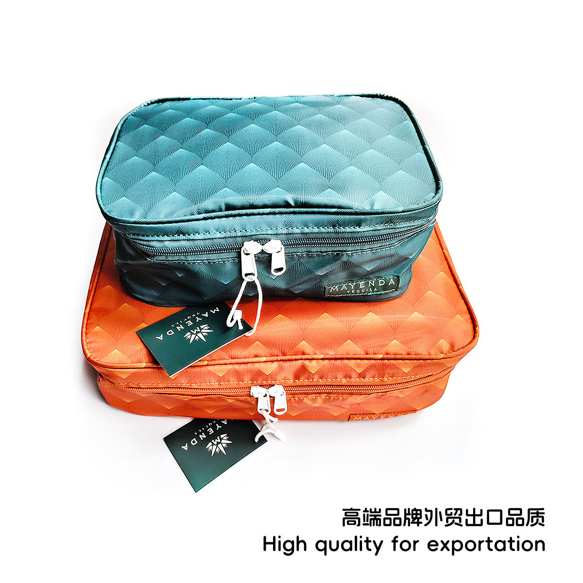 新款便携式旅行收纳包便携化妆包随身大容量防泼水印花洗漱包套装