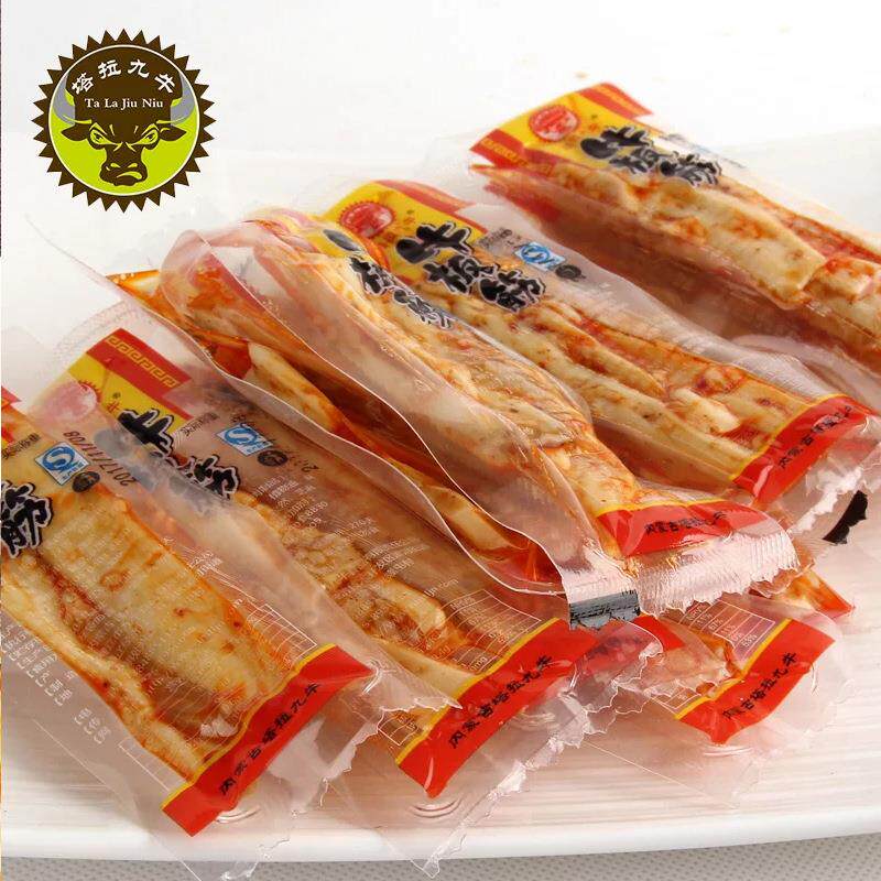 内蒙古特产牛板筋500g食品特产极速发货香辣麻辣零食塔拉九牛板筋