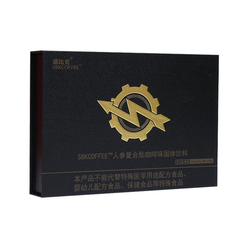 速比克官方旗舰店黑咖啡正品加强版多肽美国能量人参肽咖啡速溶
