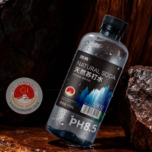 顶真天然苏打水无气0糖原味弱碱性鄢陵地标矿泉水厂小瓶整箱批发m