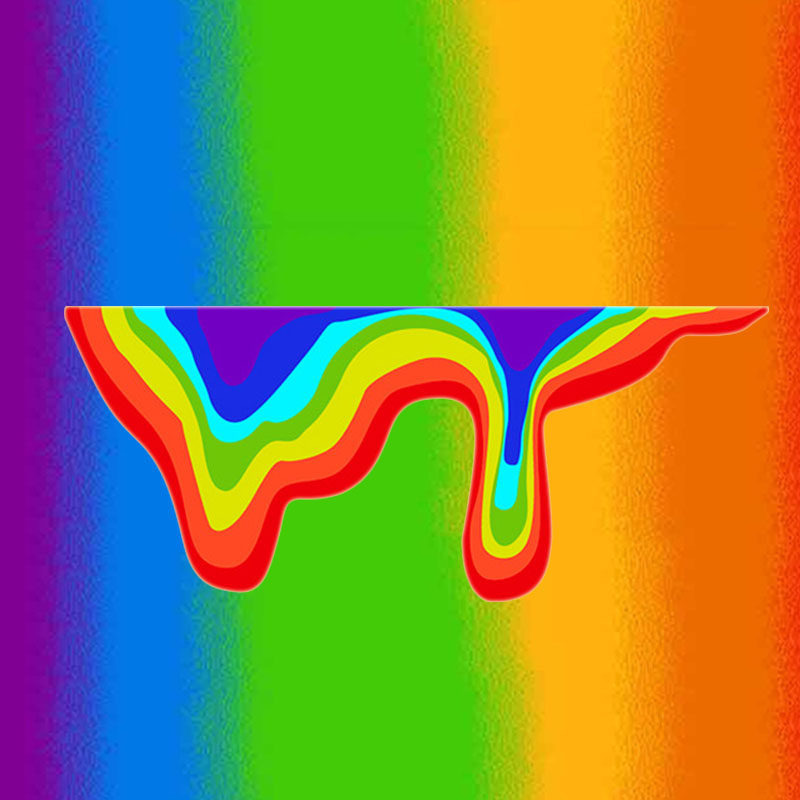 彩虹电动车贴纸创意车身尾箱玻璃行李箱装饰摩托车贴反光个性创意