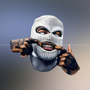 反光车贴CSGO反恐精英T阵营扮鬼脸汽车玻璃摩托车电动车装饰贴纸