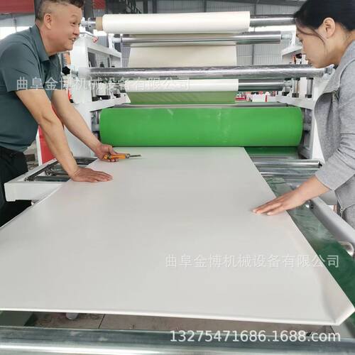 岩棉板覆自带胶铝箔纸复合机 保温泡沫板不干胶压敏胶贴合机 金博
