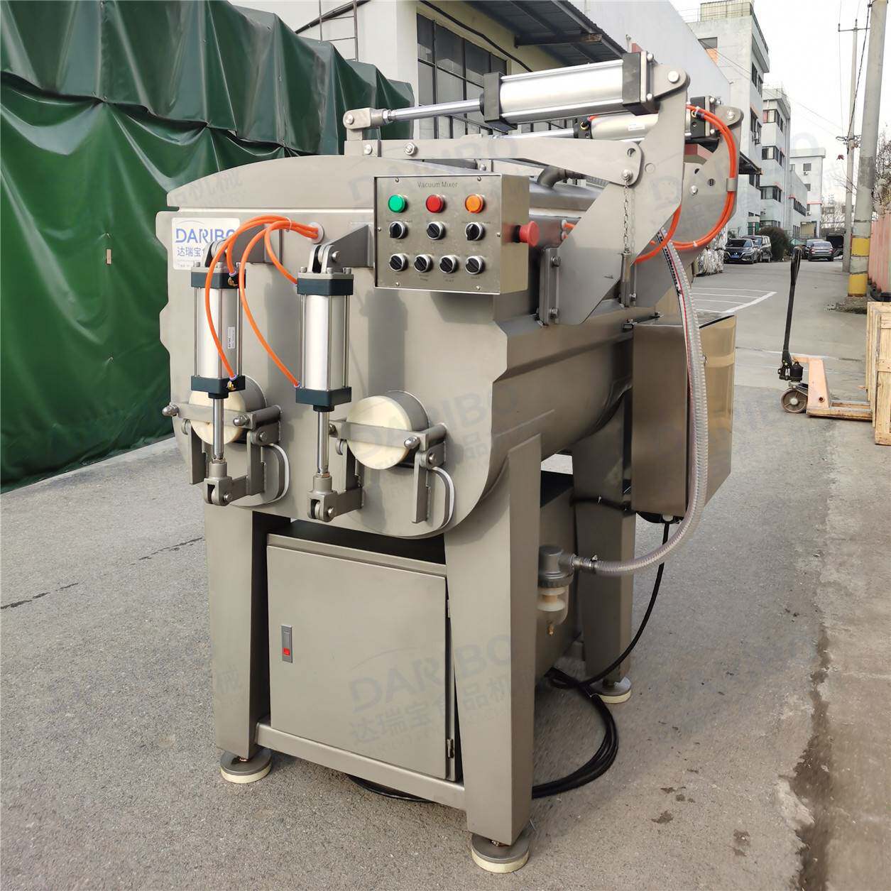 l全自动包子饺子馅料自动搅拌机拌馅机 双绞龙香肠火腿肠拌馅料机