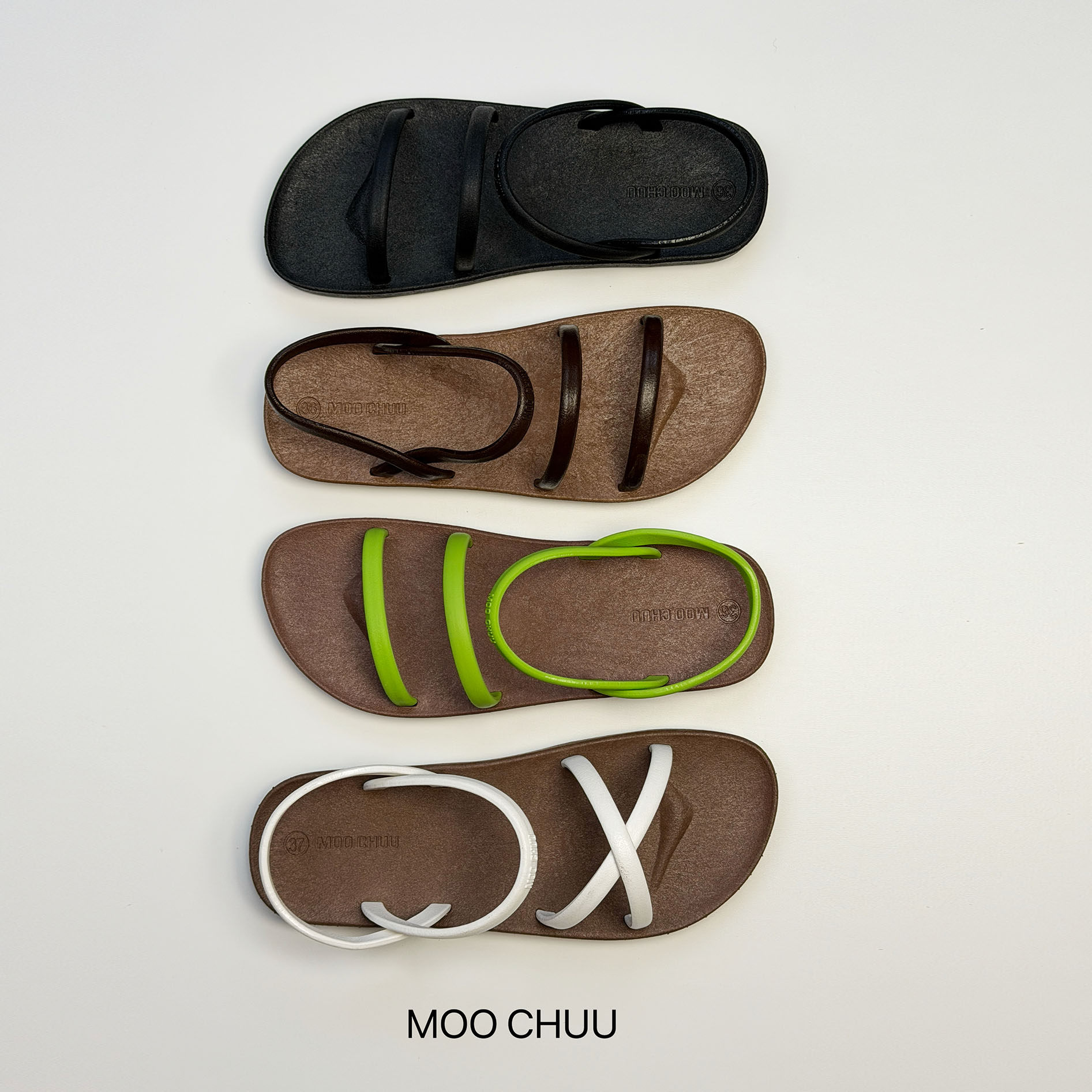 【品牌补贴】MOOCHUU 泰国进口正品 防滑防水 两穿拖鞋 凉鞋