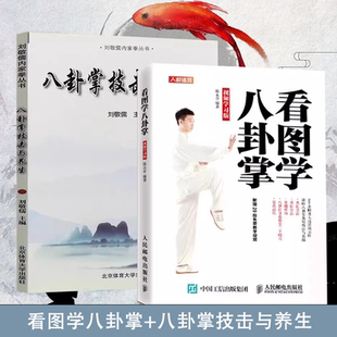 【书】2册 看图学八卦掌+八卦掌技击与养生